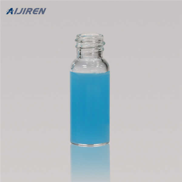 glass Bottles with Write-on hplc sampler vials